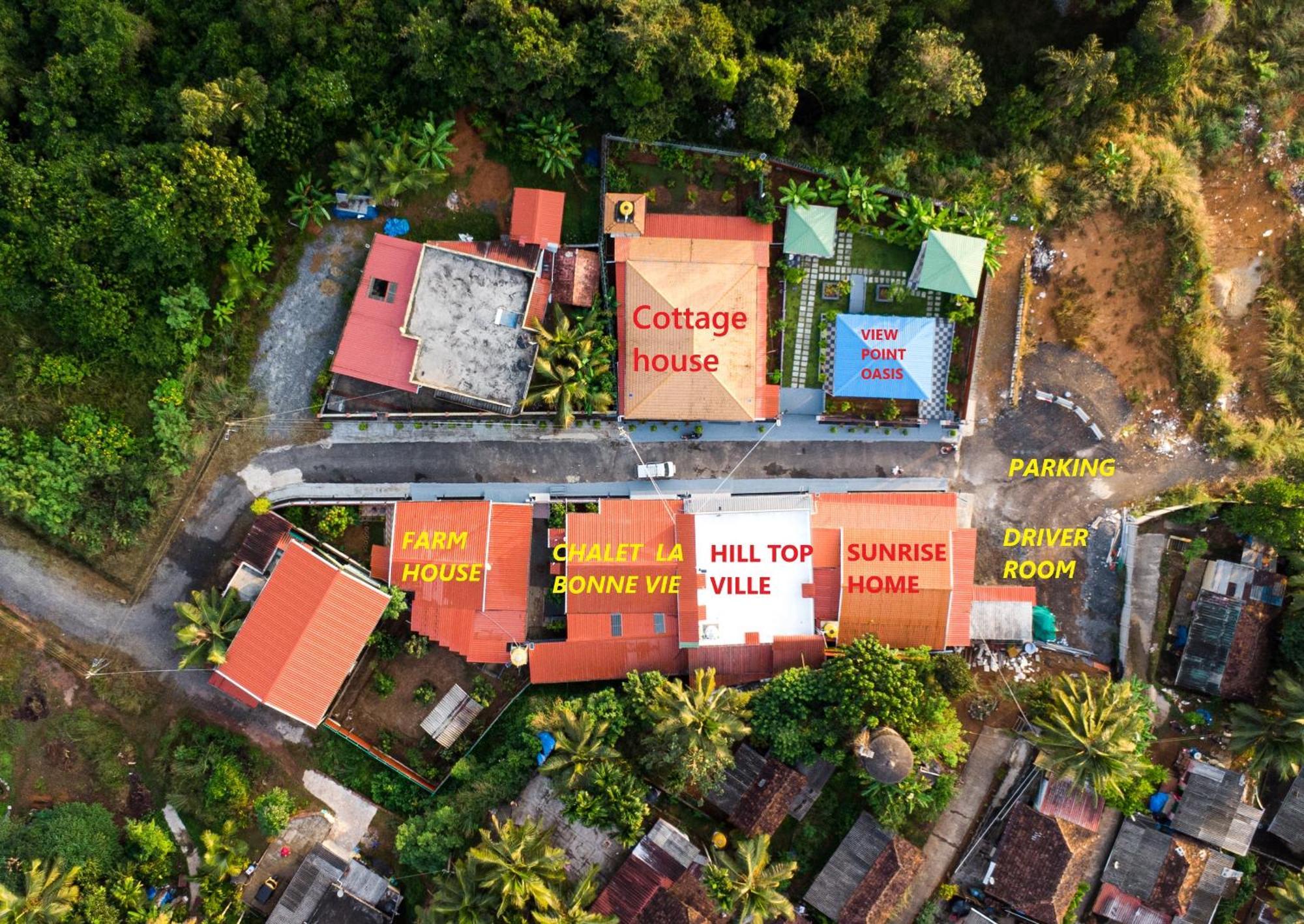 Udupi Homestay - Hill Top Villa Exteriér fotografie